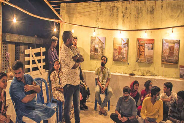 Art exhibitions, film screenings have moved to private spaces