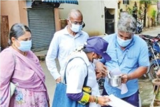 RWH awareness drive: Metro Water volunteers visit 2.81L bldgs in 2 days RWH awareness drive: Metro Water volunteers visit 2.81L bldgs in 2 days