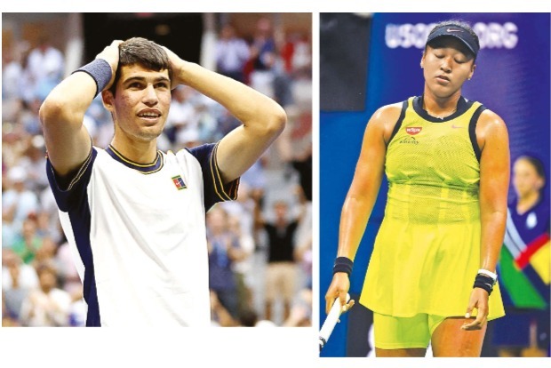 Tsitsipas, Osaka make early exits Tsitsipas, Osaka make early exits