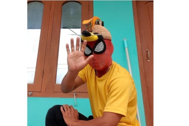 There goes Spider-Man: Arunachal man casts web of cosplay There goes Spider-Man: Arunachal man casts web of cosplay