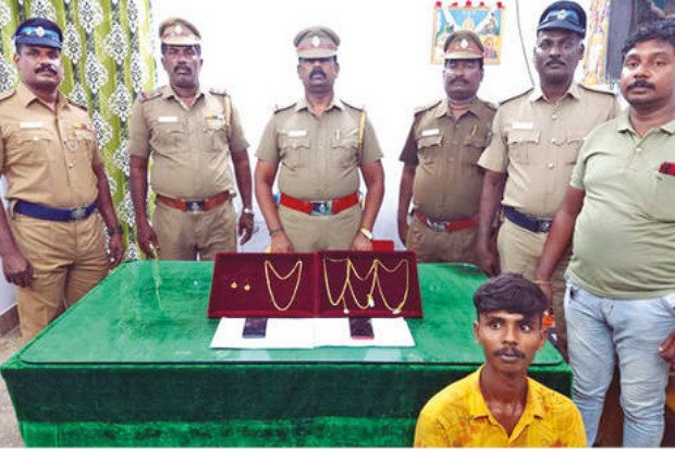 Burglar who had free run for a year nabbed