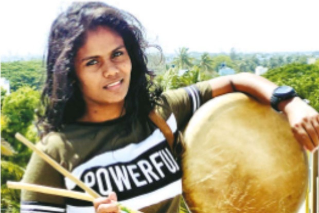 Scholar learns parai to promote ancient instrument