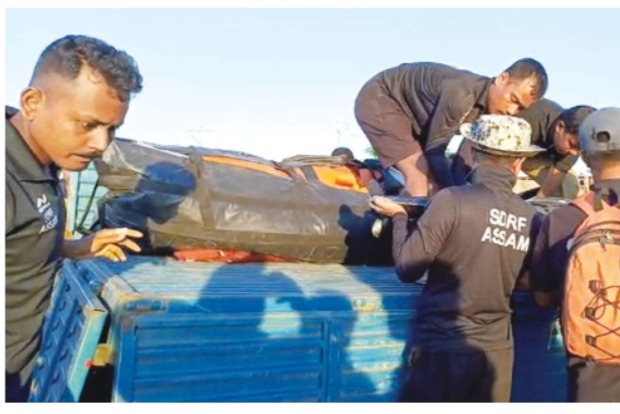 One dead, 20 missing as boat sinks after colliding with ferry steamer in Assam One dead, 20 missing as boat sinks after colliding with ferry steamer in Assam
