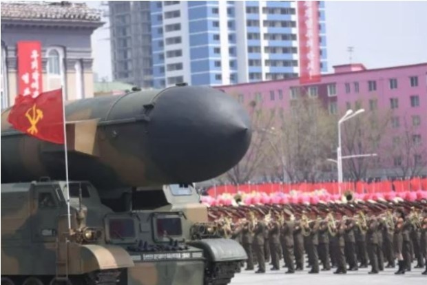 North Korea holds paramilitary parade to mark 73rd founding anniversary