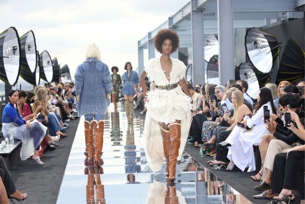 Designer Dundas and Revolve debut collaboration at NY Fashion Week