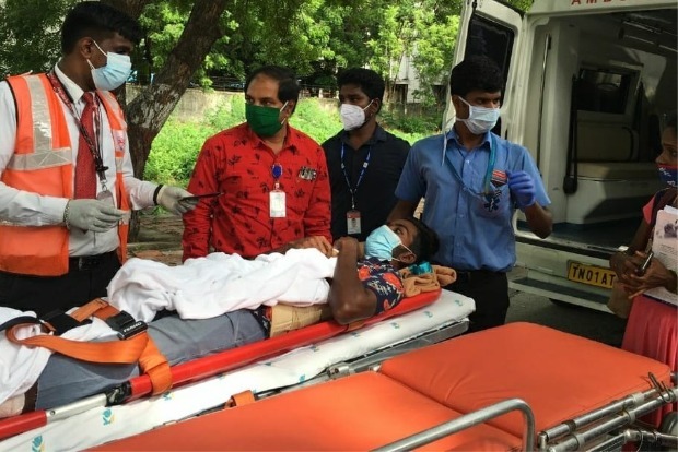 Critically-ill Tiruppur man airlifted from Oman, gets admitted in RGGGH
