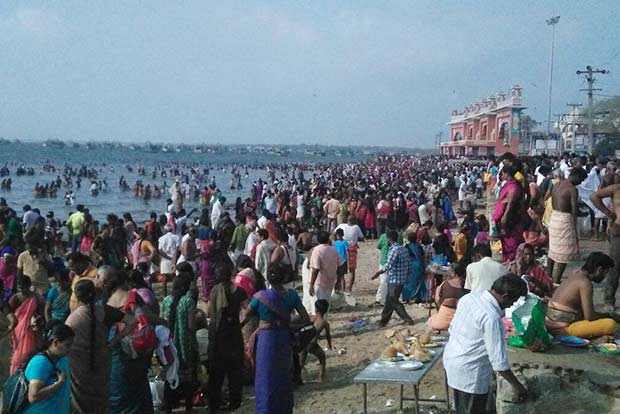 Ramnad district admin bans Sethu Samudra Aarti at Agnitheertham on Tuesday