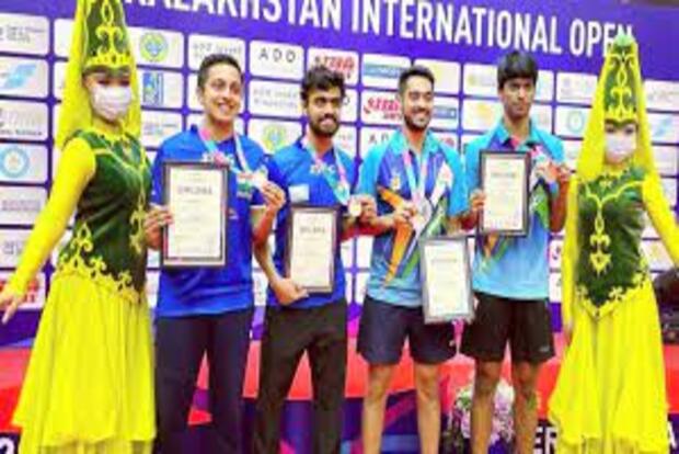 TT players Siddhesh-Mudit and Snehit-Sudhanshu bag bronze medals in Kazakhstan