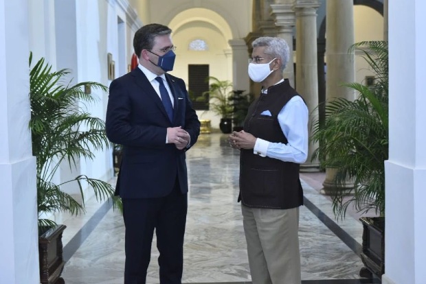 EAM Jaishankar holds fruitful talks with Serbian counterpart