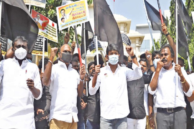 DMK, allies seek action on fuel hike, farm laws, snooping row DMK, allies seek action on fuel hike, farm laws, snooping row