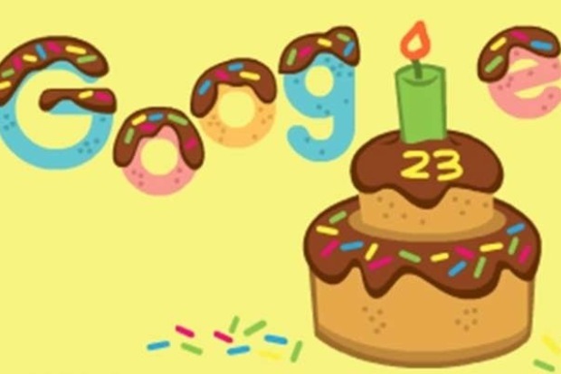 Google celebrates its 23rd birthday with animated doodle
