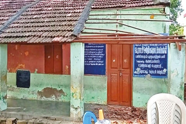 Uthiramerur: Portion of school roof collapses during mega vaccination drive