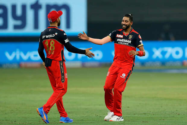 IPL 2021: Bangalore trigger post-powerplay collapse to restrict Rajasthan at 149/9