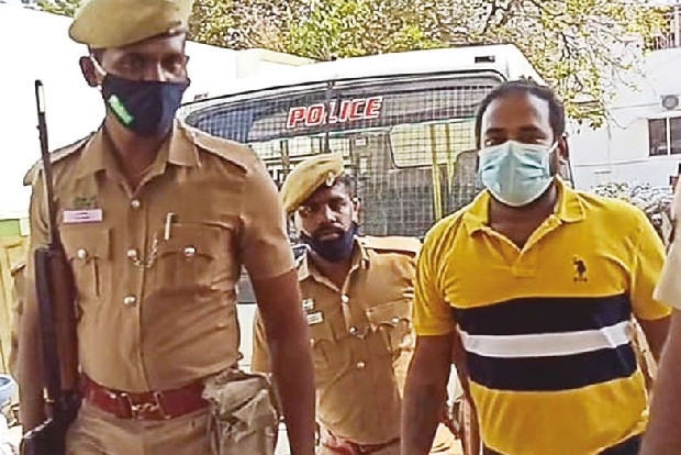 History-sheeter Padappai Guna taken to Sriperumbudur RDO