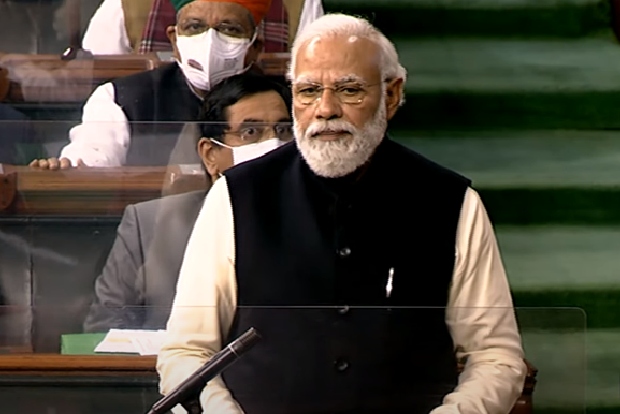 Some peoples minds are still stuck in 2014: Modi in Lok Sabha