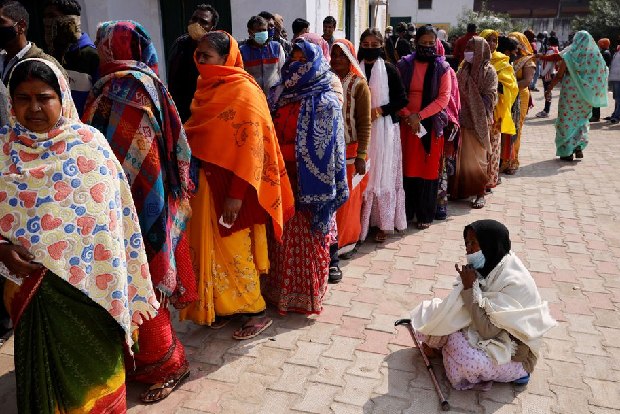 UP Assembly election: 35.03 pc voter turnout till 3 pm