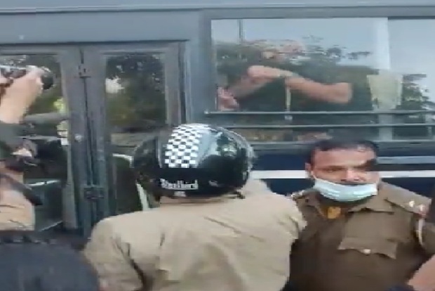 Hijab row: Delhi police detain AISA workers protesting dress code in Karnataka schools