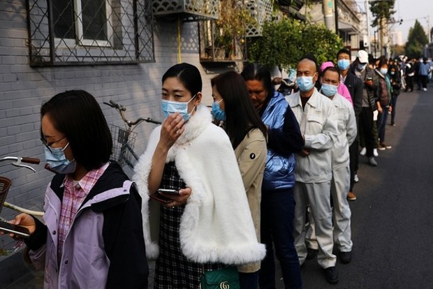 Chinas zero Covid policy adopted to make profits from mass PCR testing, says report