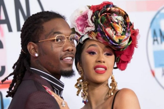 Cardi B, Offset ink each other with their wedding date for Valentines Day