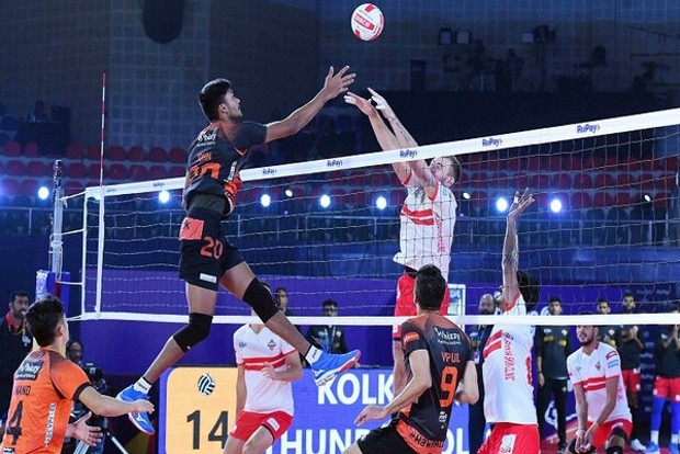 PVL: Hyderabad Black Hawks take down Kolkata Thunderbolts