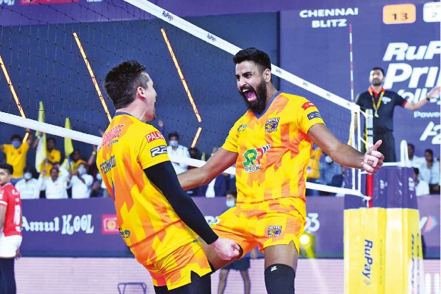 Chennai earns maiden win in Prime Volleyball