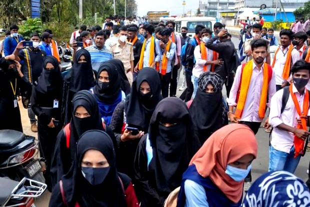 Karnataka hijab row: 58 college students suspended