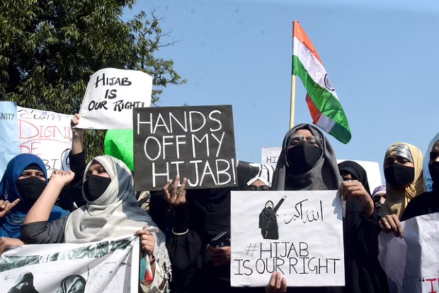 Cant I demand my right?: Petitioner in Hijab case alleges her brother was attacked by mob