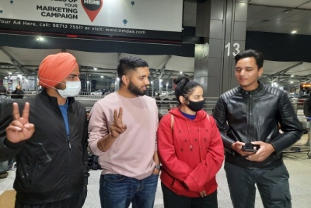 Air India plane carrying around 240 Indians from Ukraine lands at Delhi airport