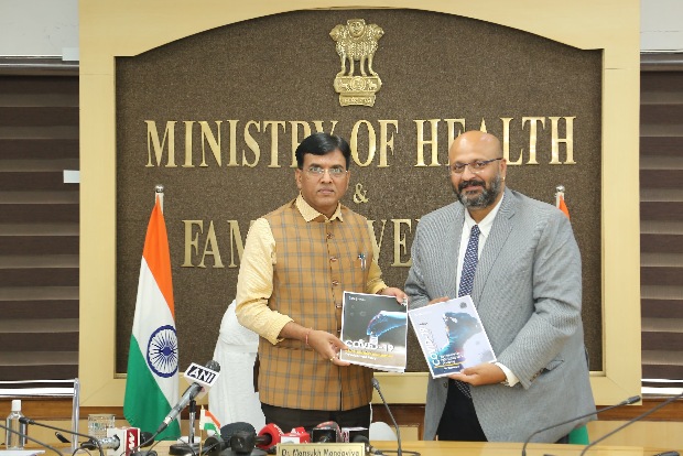Mandaviya releases reports highlighting Indias Covid vaccination programme