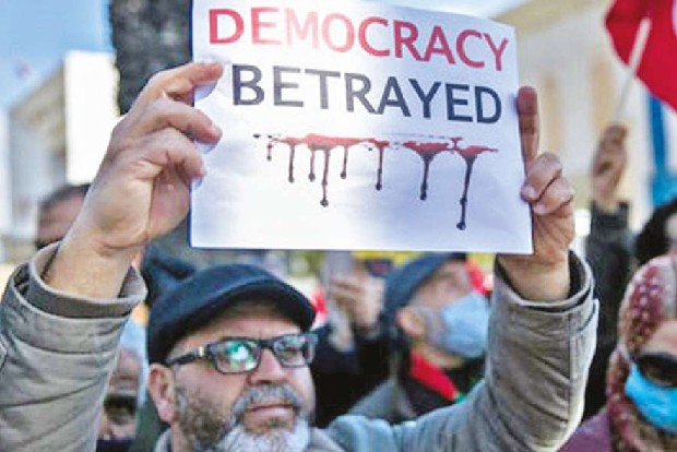 Democracy in a downward spiral worldwide