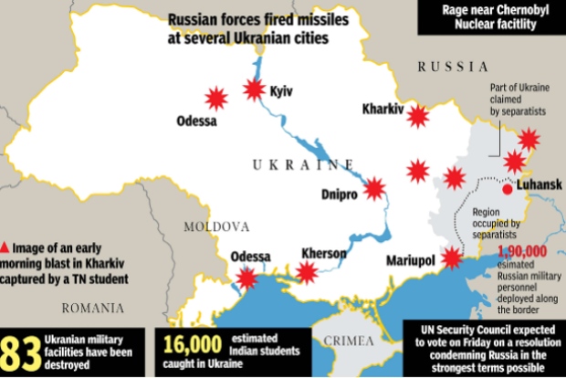 Trapped close to Ukraine war zone, Tamil Nadu students in panic mode