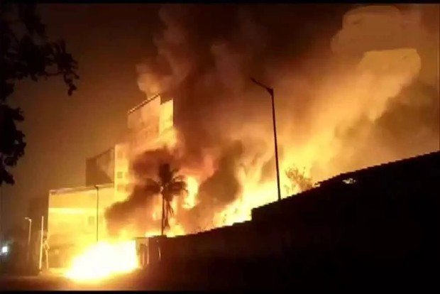 Fire at chemical factory in Ahmedabad, no casualty Fire at chemical factory in Ahmedabad, no casualty