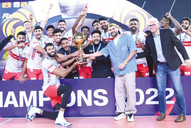 Bolt from the blue: Kolkata defeats Ahmedabad to win Prime Volleyball title Bolt from the blue: Kolkata defeats Ahmedabad to win Prime Volleyball title