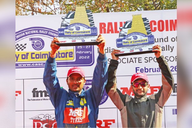 Rally of Coimbatore: Aditya Thakur clinches maiden victory