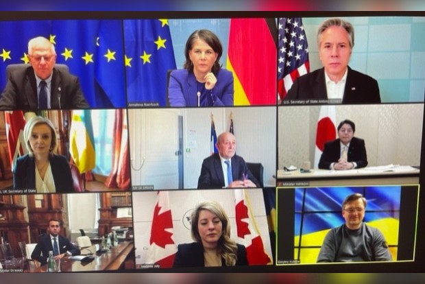 Blinken, G7 FMs speak with Ukrainian FM, express united support for Ukraine Blinken, G7 FMs speak with Ukrainian FM, express united support for Ukraine