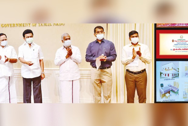 Stalin inaugurates health centres for devotees at 7 famous temples