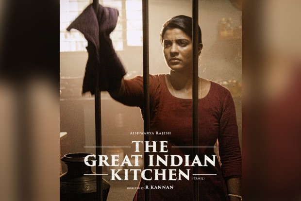 Arya releases first look of Aishwarya Rajesh in Tamil remake of The Great Indian Kitchen