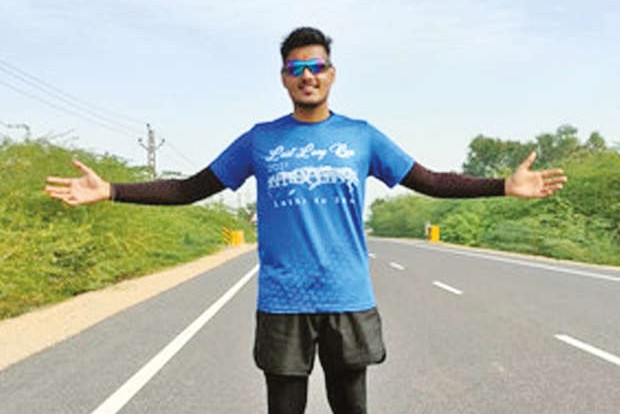 Chennai boy runs marathon for a cause