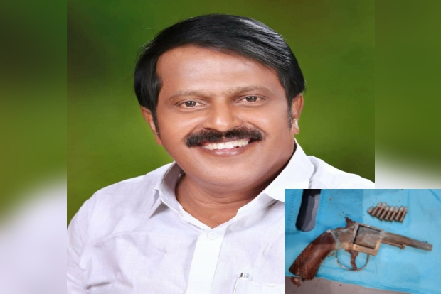 Congress functionary from Kerala detained with pistol, bullets at Coimbatore airport