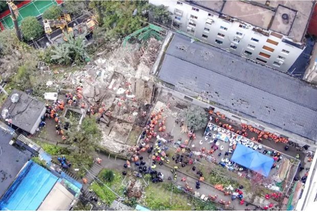 16 dead in lunchtime blast at cafeteria in southern China