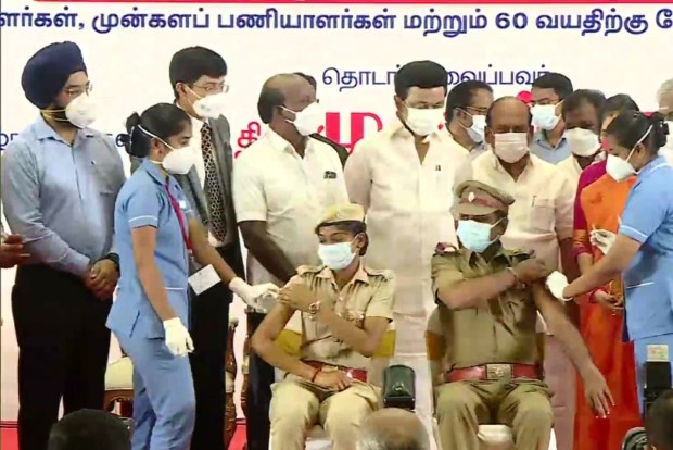 Tamil Nadu begins administering precaution dose to 60+ age group, frontline workers