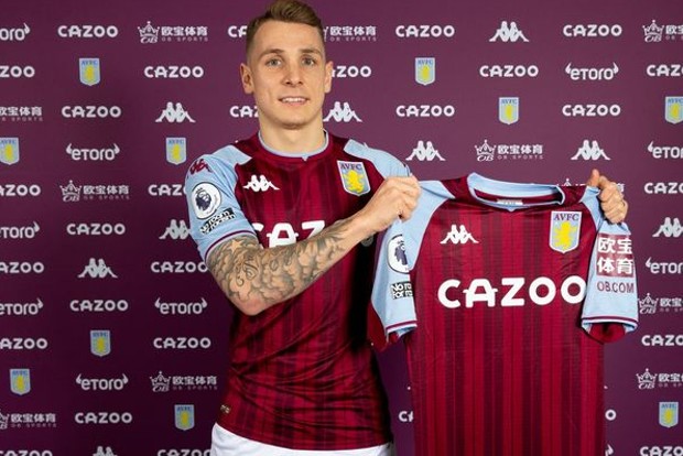 Aston Villa sign Lucas Digne from Everton