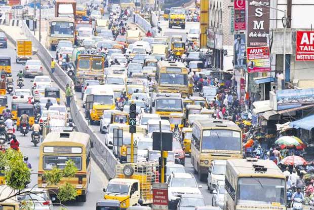 Kadaladi SI penalised for traffic block