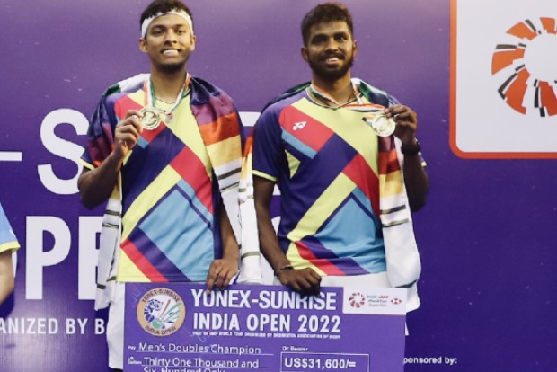 India Open Badminton: Satwik-Chirag pair wins mens doubles title