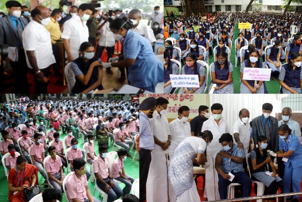 100 per cent state-run school students have received Covid jabs: TN govt
