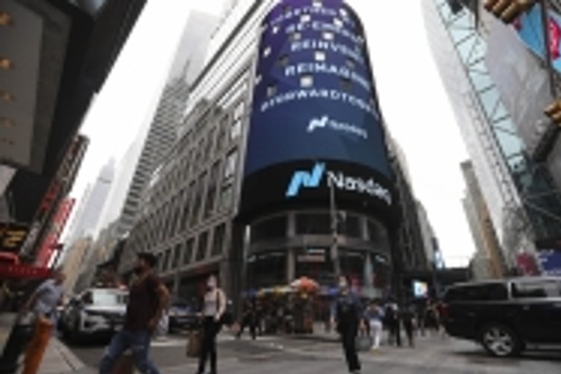 Nasdaq falls into correction territory after 10 percent drop from record highs