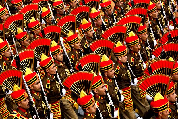 Republic Day parade to have 25 tableaux, 16 marching contingents, 17 military bands