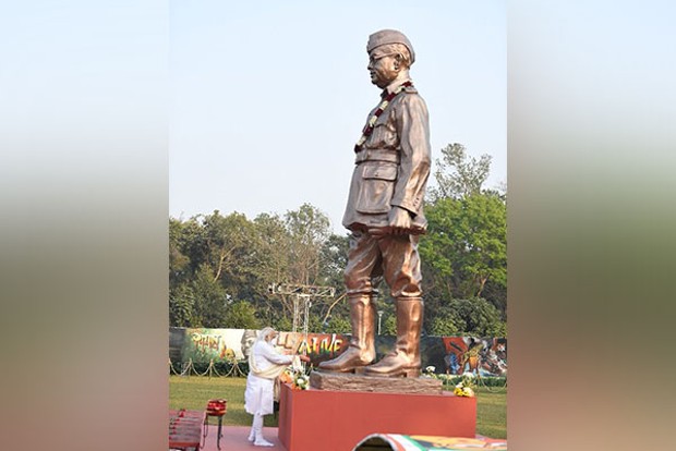 Every Indian is proud of his monumental contribution to our nation: Modi pays tribute to Netaji