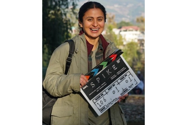 Rasika Dugal kicks off second schedule of Spike