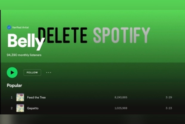 Delete Spotify message appears mysteriously on Spotify itself Delete Spotify message appears mysteriously on Spotify itself